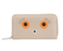 Fendi Owl Long Wallet, &pound;160, Accessories, Beige, Leather, Front view